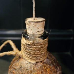 Pirate Grenade / “Grenadoe” - Glass Rum Bottle / Flask - a Castaway Trading ORIGINAL! image 10