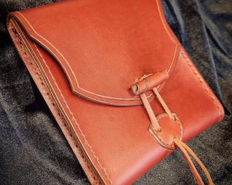 Leather Belt Pouch - High Quality Premium Leather - Handmade - Renaissance/Ren Faire, LARP, Cosplay