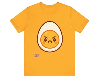 Angry Egg Tee | Cute Kawaii Food Shirt