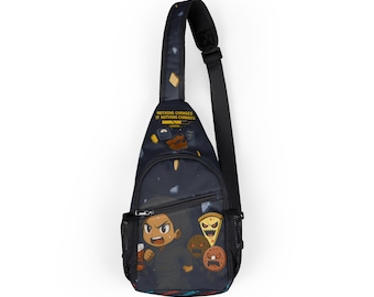 Nada cambia si nada cambia - Elegante bolso de pecho - Utilidad diaria, compañero de viaje, aventuras al aire libre, regalo para viajeros