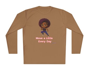 Camiseta motivacional de manga larga, ropa deportiva informal, camiseta de fitness, regalo para entusiastas de la salud, ropa de diario.