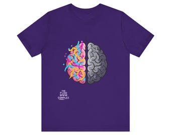 Left Brain Right Brain Graphic Tee | Creative vs Analytical Brain T-Shirt