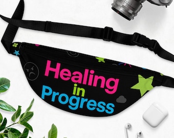 Polyester Fanny Pack with Adjustable Strap and Inside Divider