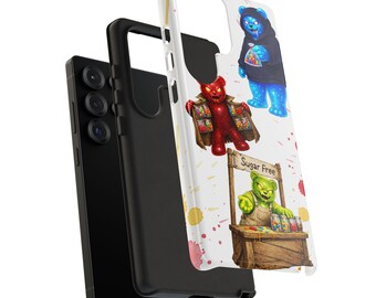 Dealer Gummy Bear | Cute Candy Illustration, Durable Protection