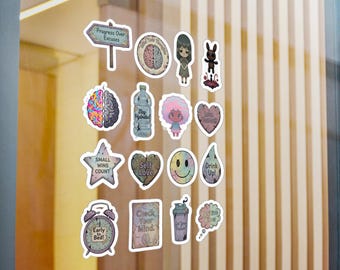 Soft Rot Motivation stickers Kiss-Cut Vinyl Decals | Cute cartoon sticker sheet