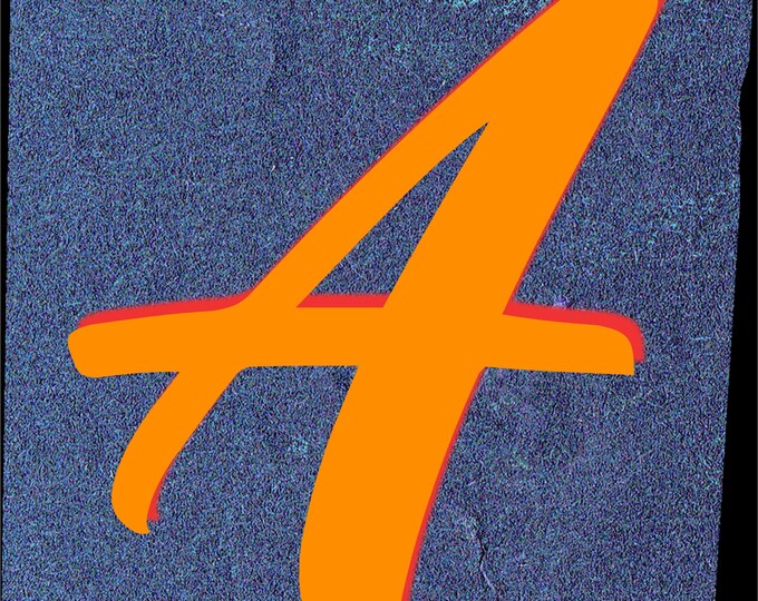 5 PNG Letters A-E | Clipart | Journal | T-Shirts | Notebooks | Cards