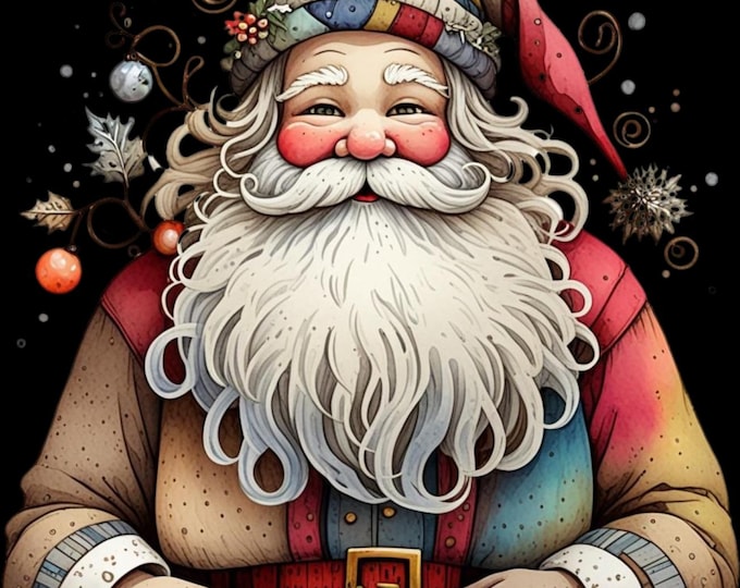 Christmas Clipart Bundle: Festive PNG Graphics (Digital Download