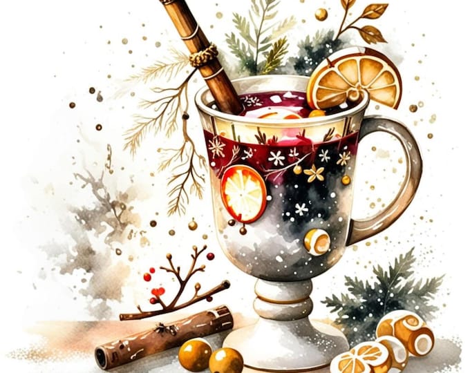 Christmas Wonderland Clipart: Gingerbread House, Candy Cart (30 PNG + 8 Bonus Cliparts)