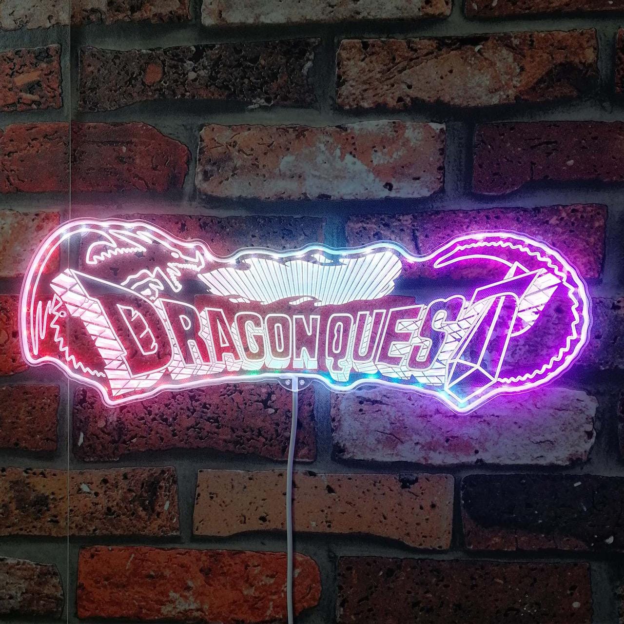ドラゴンクエスト ゲームルーム 壁掛けナイトライト デコレーション 