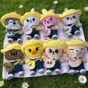 Stray Kids SKZOO Plushies, SKZOO Spring Sun Plush Charm, SKZ K-Pop Gifts