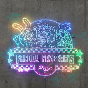 Five nights at freddys neon lights - Etsy 日本
