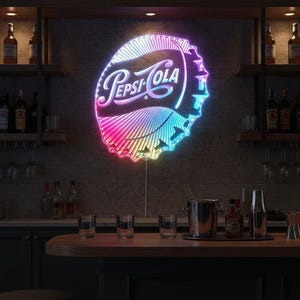 Pepsi neon light - Etsy 日本