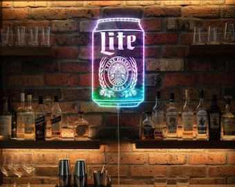 Miller Lite Light Sign / ライトビール 看板 ライトサイン ミラー