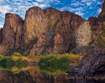 Southwest Photography Salt River Reflections - Fine Art Photograph