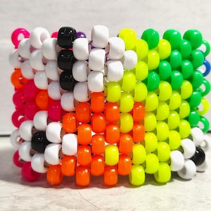 Kandi Cuff Bracelets | Rave | Plur | Scene | Various Designs