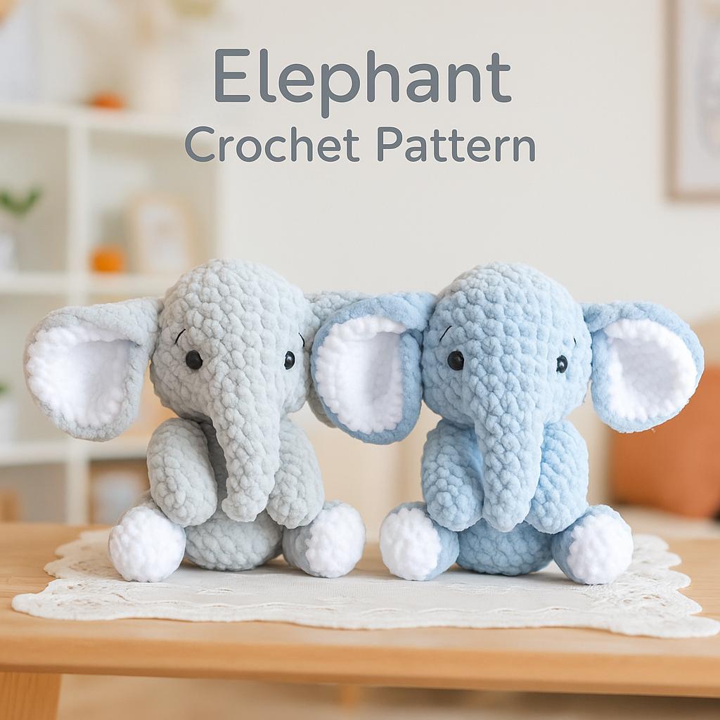 Elefanten schnittmuster pdf