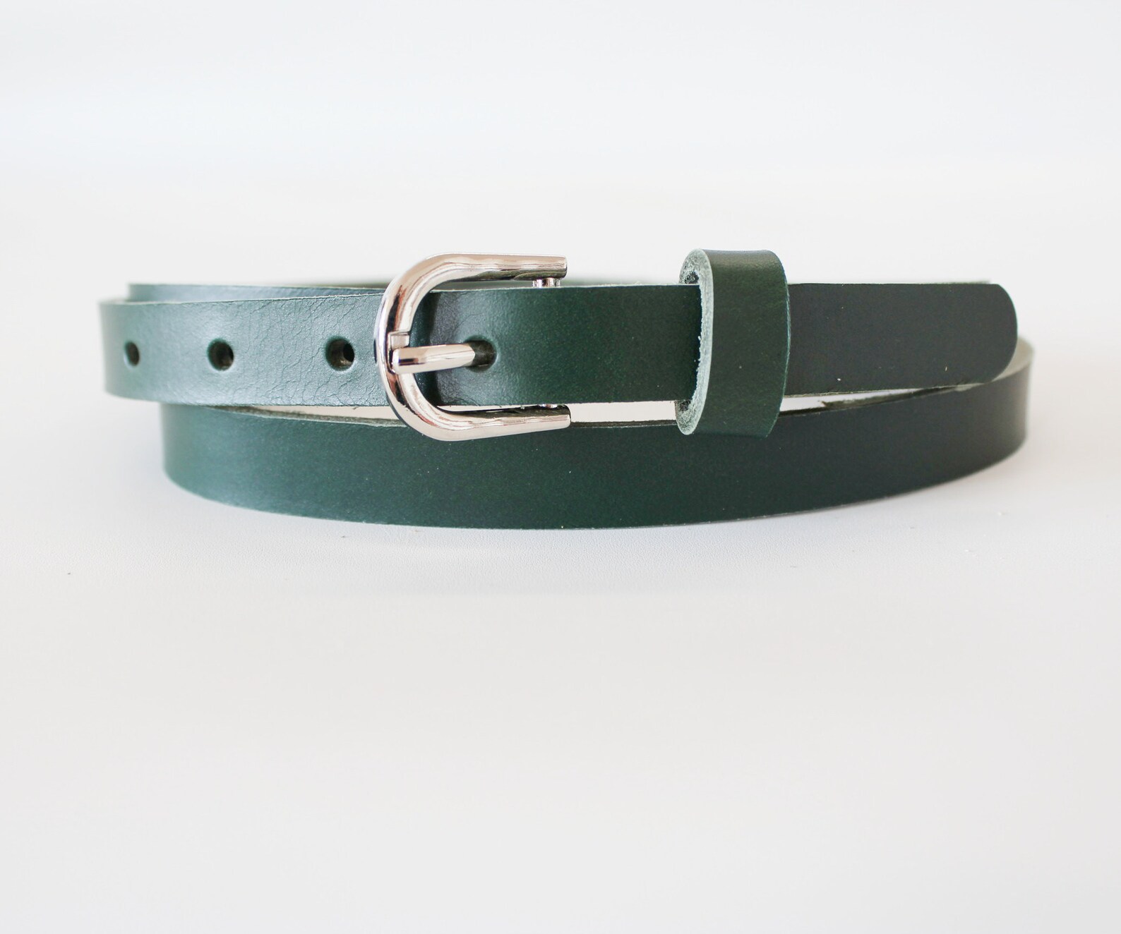 thin tan belt