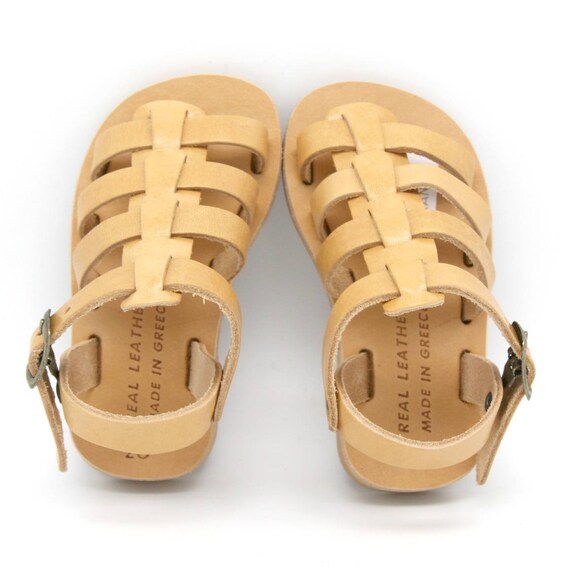boys leather sandals