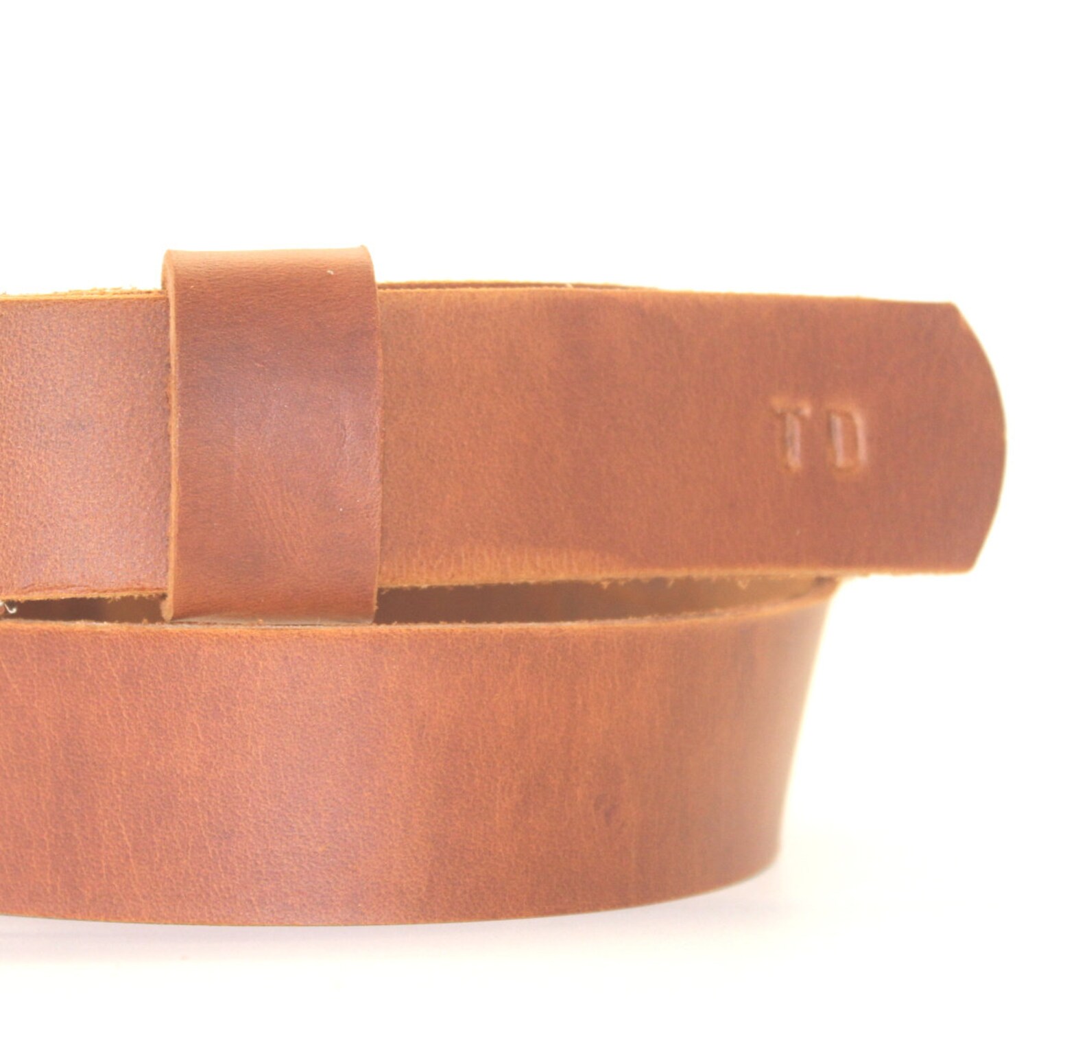 Monogrammed Mens Leather Belt Custom Leather Belt Men Solid Etsy
