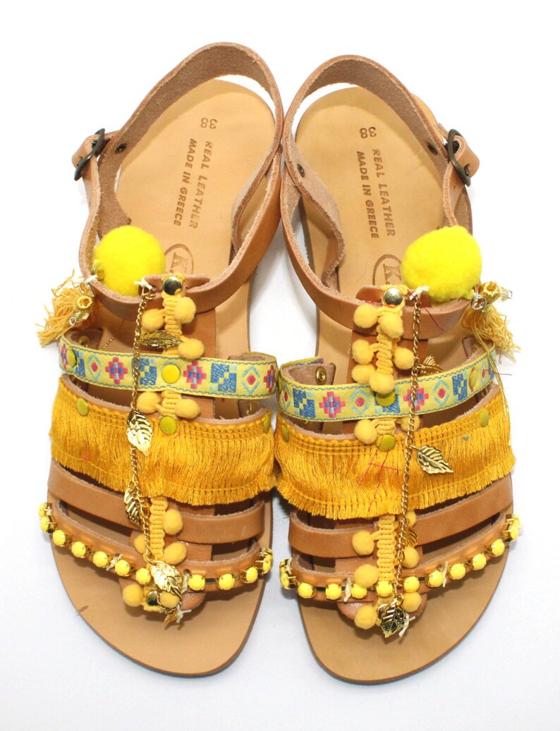 gladiator boho sandals