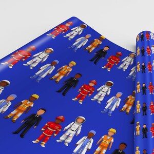 Black Owned Wrapping Paper|Melanin Magic Gift Wrap|Afro-Inspired, Culturally Rich, Bold and Beautiful Gift Wrap for Birthdays and Everyday