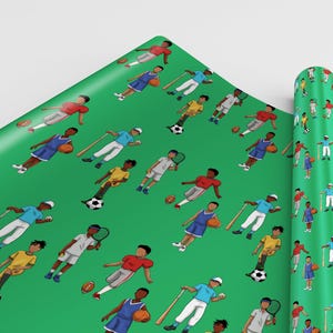 Papel de embrulho de propriedade negra | Papel de presente com melanina mágica | Papel de presente de inspiração afro, culturalmente rico, ousado e bonito para aniversários e dia a dia
