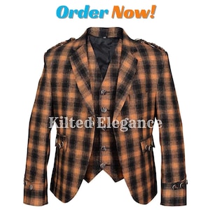 ジャケット・アウター FUJI TWEED CLASSIC COAT BROWN size 6 ジャケット・アウター FUJI TWEED CLASSIC COAT BROWN size 6