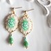 see more listings in the Vintage Style Earrings section