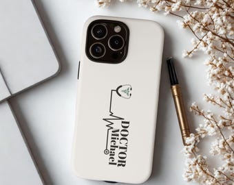 Personalized Doctor Phone Case, Medical Graduation Gift