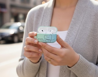 Personalized Dentist AirPods Case | Custom Dental Gift, Tooth Design AirPods 1 2 3 4 Pro 2 3 Cases
