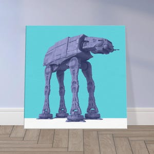 Star Wars AT-AT 8K Pop Art - Original/Canvas