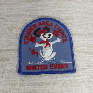 Steuben Area Council Winter Event 1981 Patch