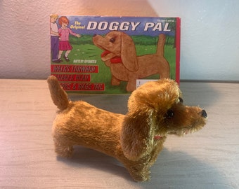 90s RARE Vintage Boxer Dog Battery Operated Moving 1999 FUNMAX Toys for sale online 