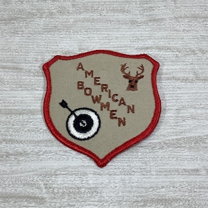 American Bowmen Patch - Deer and Arrow