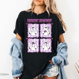 Emergency Department Halloween Png, Halloween Er Nurse Png, Emergency Nurse Png, Er Halloween Shirt Gift For Nurse,Code Boo In The ER