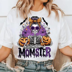 Momster Halloween Png,Spooky Mama Png, Coquette Halloween Png, Spooky Season Png, Retro Halloween Png, Fall Png, Halloween Shirt Sublimation