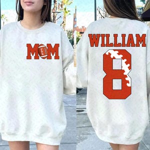 Personalized Football Mom PNG, Custom Gameday Football PNG, Football Mama Png, Customized Football, Softball sublimation