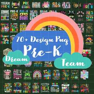 Pre-K PNG Bundle,Pre-K Teacher Design,Back to School PNG,Preschool Teacher Sublimation,Pre-K Digital Download,School Pencil Png