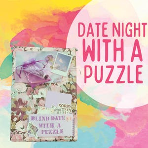 Mystery Puzzle Gift for Adults | Blind Date with a Puzzle | Relaxing Puzzle Night