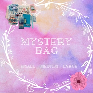 Bolsa misteriosa / Regalos divertidos al azar / Carta del Tarot / Positivo / Joyas, calcomanías, artículos de papelería, pinzas para el cabello, llaveros y más.