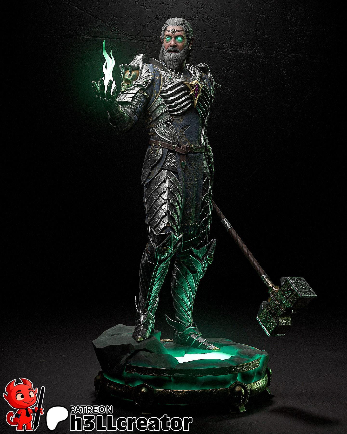 Ketheric thorm | figure inspired by baldurs gate