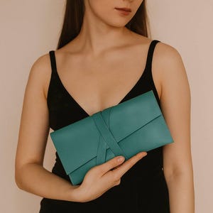 Leather clutch bag, Women handbag, Leather wallet, Personalized Leather Clutch, Leather Purse, Evening Handbag, Travel case