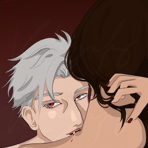 Sylus Love And Deepspace Vampire Print