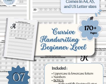Adults Cursive Writing Practice Workbook Cursive Alphabet PDF Cursive Writing Practice Sheets Letra Cursive Cursive Practice Worksheets