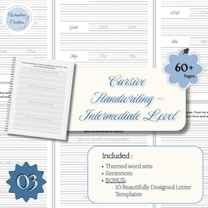 Erwachsene Elegante Schreibschrift Übungsblätter Elegante Handschrift Arbeitsmappe Elegante Schreibschrift Übungsblätter Elegant PDF