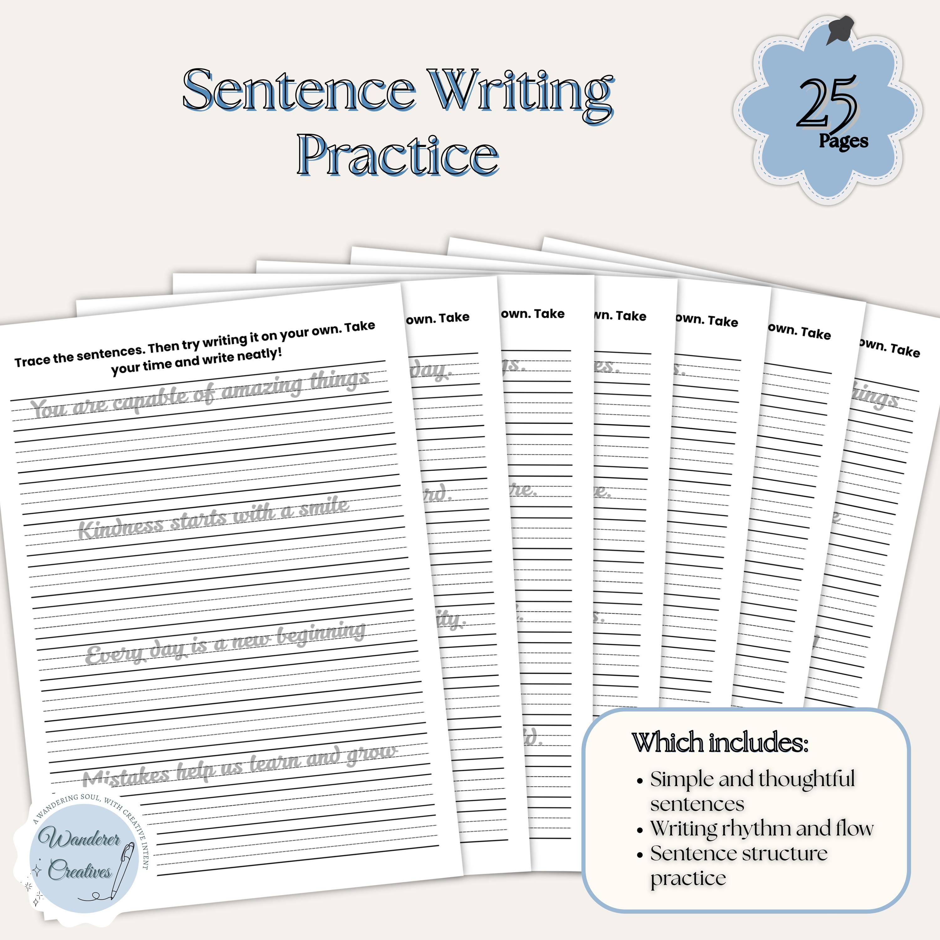 Adults Cursive Writing Practice Sheets Handwriting Practice Cursive PDF ...