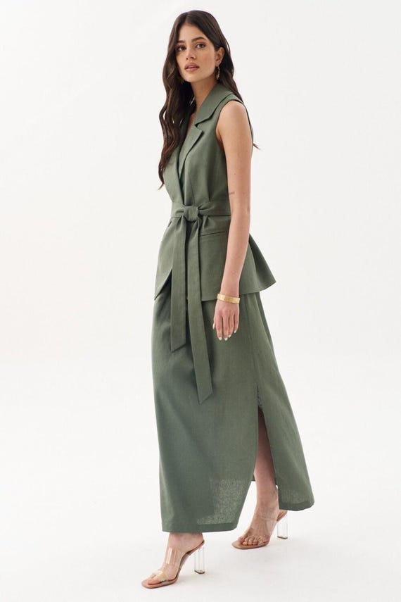 black and gray striped maxi dress Pokey Maxi Dress Black / White Stripe