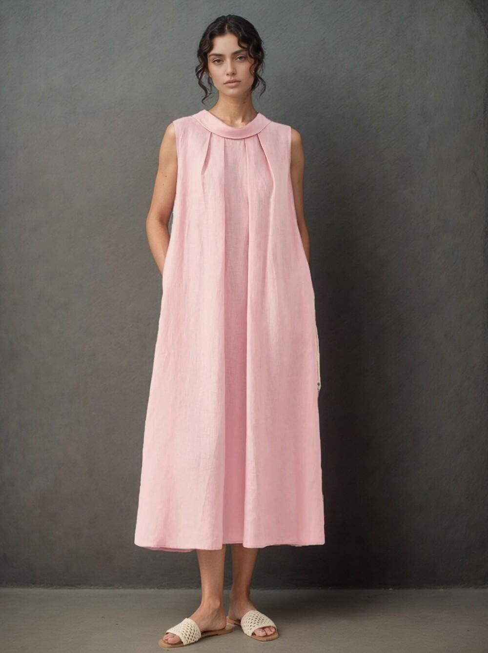 Pastel Linen Dresses - Etsy Pastel Linen Dresses - Etsy