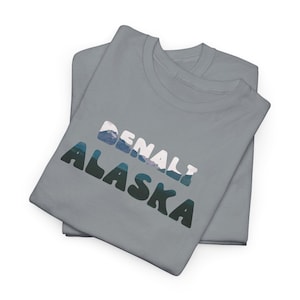 Denali Alaska Mountain Unisex Tee, Outdoor Adventure Shirt, Nature Lover Gift, Hiking T-Shirt, Mountain Climbing Top, Wanderlust Tee