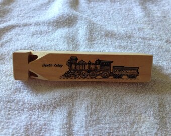 Death Valley Wooden Train Whistle